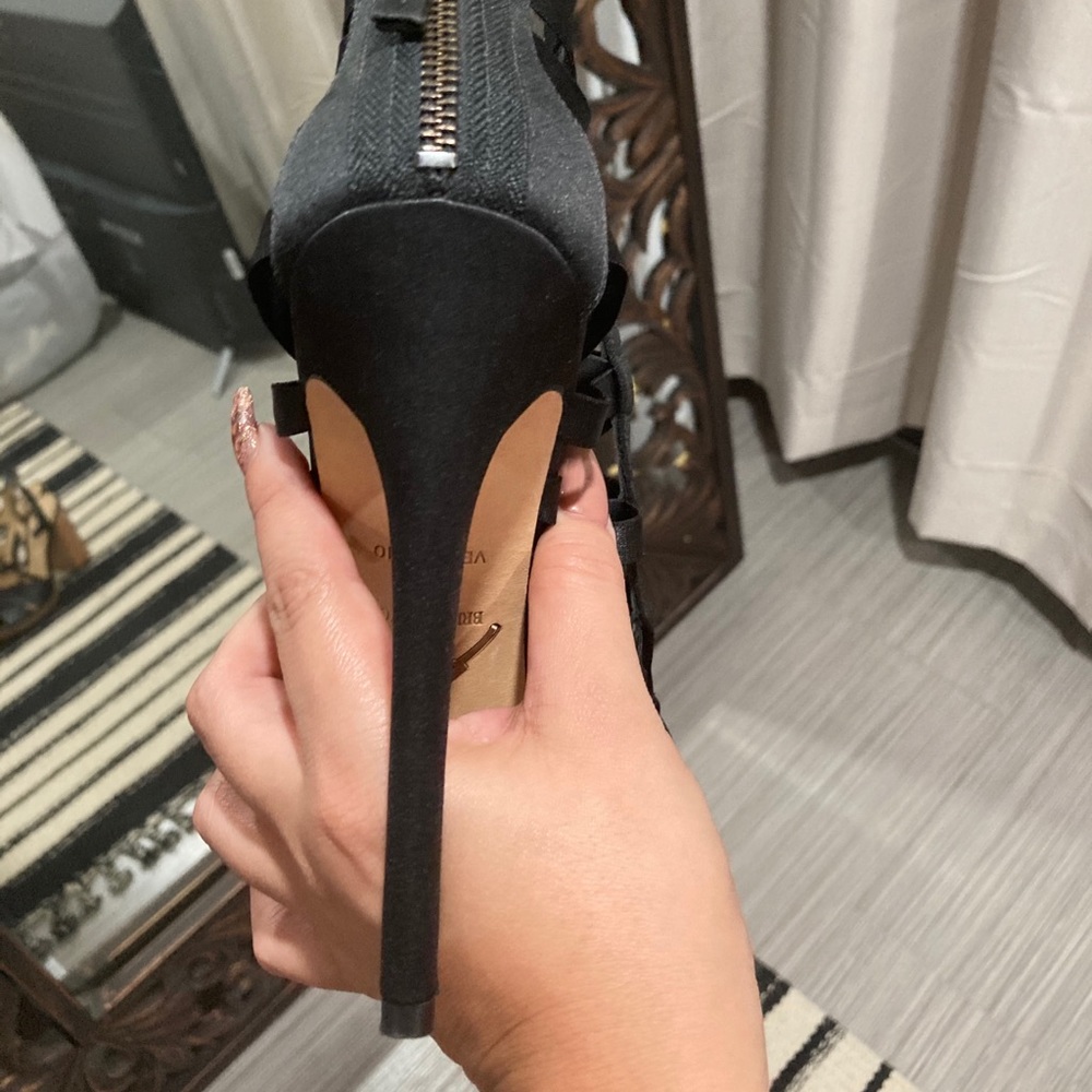 Brian Atwood Black Shoes - Picture 5 of 6